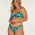 Ikke-formstøbt bikinitop med bøjle Bermuda Rebecca Mir, grøn