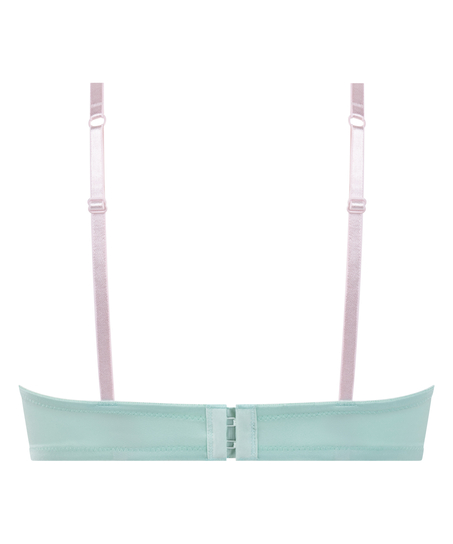 Formstøbt bøjle-bh Lace & Shine, Blå