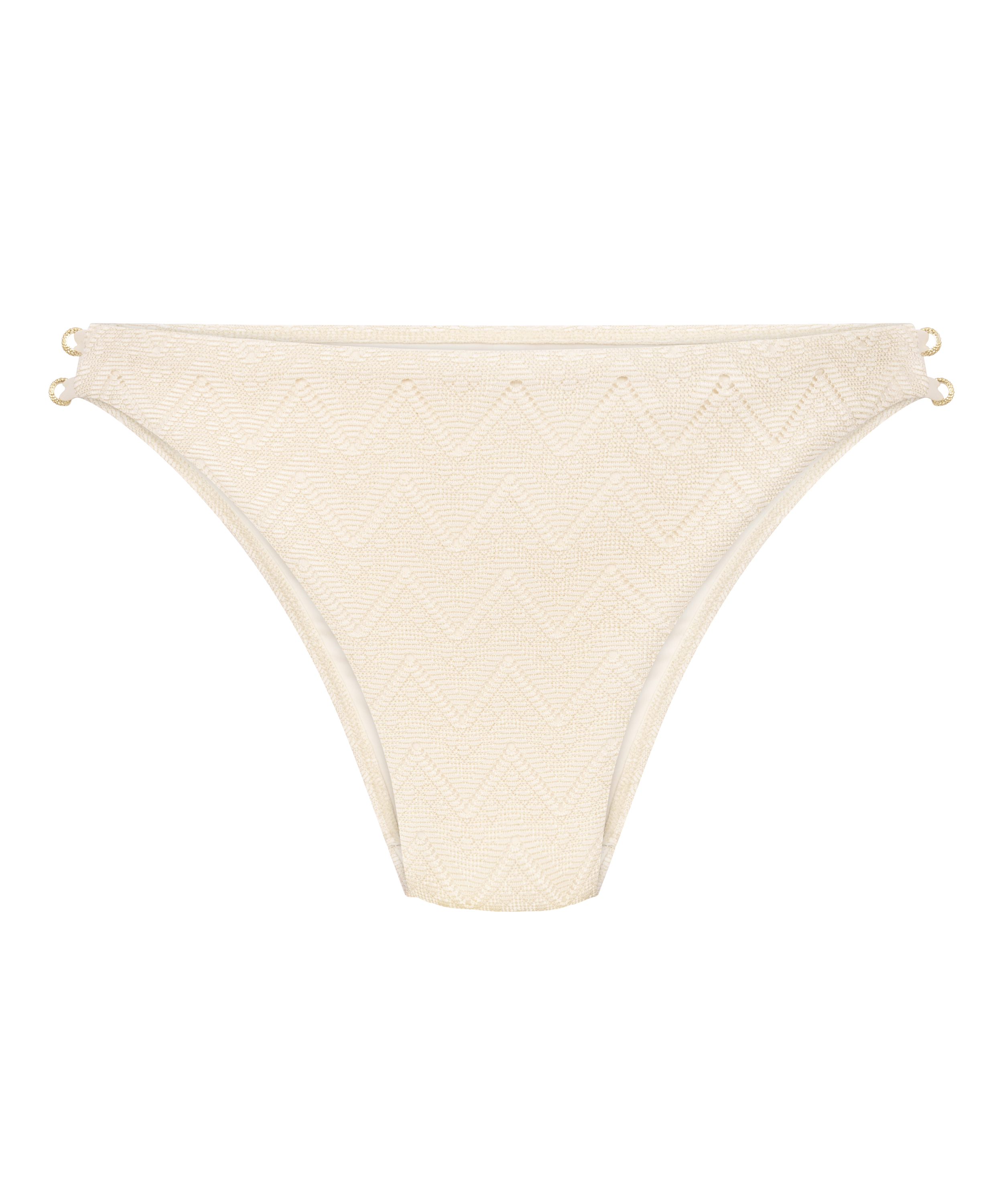 Bikinitrusse Crochet, Hvid, main