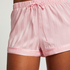 Pyjamasshorts Satin, Lyserød
