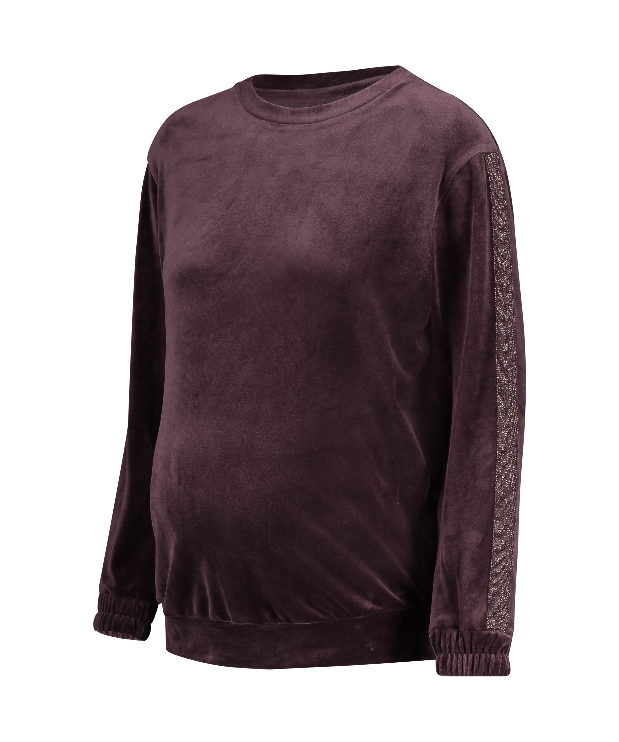 Graviditetstop Velour Shimmer, Lilla, main