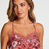 Cami top Woven Lace, pink