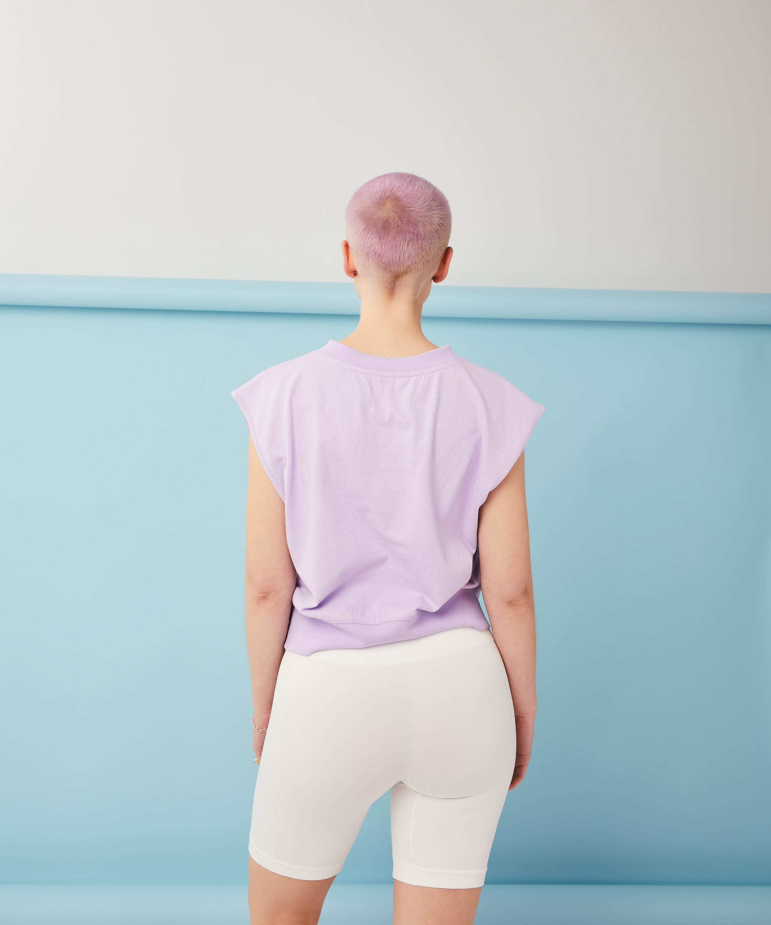 T-shirt Spill The Tea, Blå, main