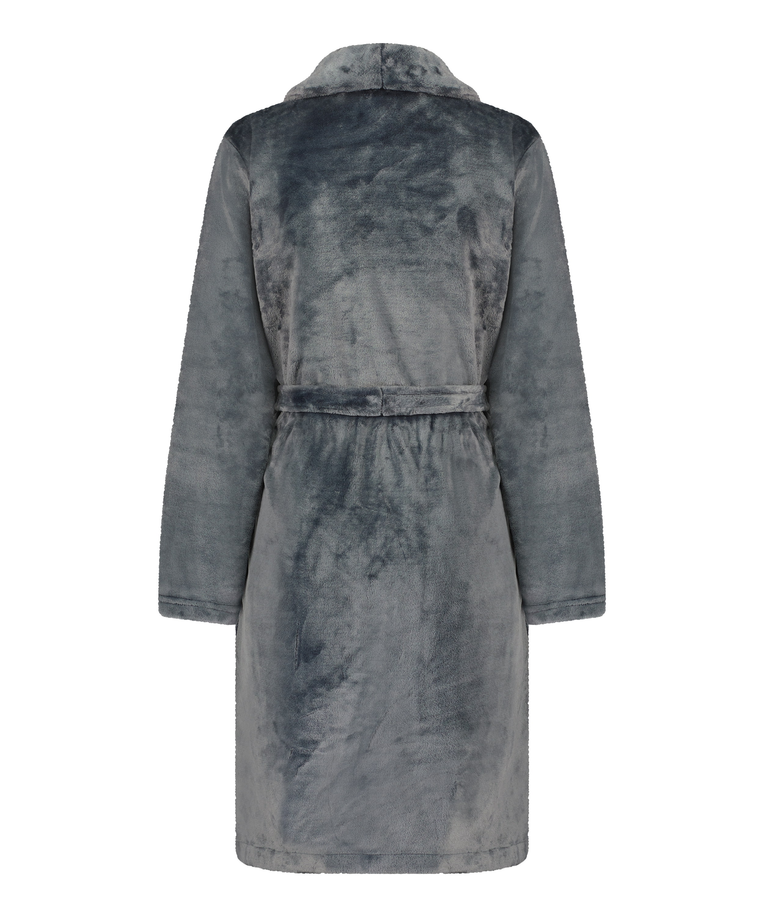 Badekåbe Fleece, blå, main