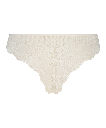 Brasiliansk trusse Bianca, Hvid