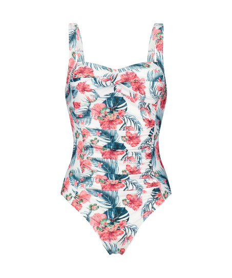 Badedragt Vintage, hvid