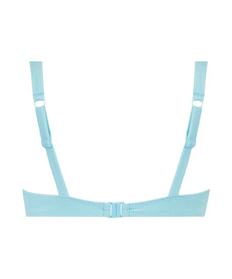 Ikke-formstøbt bikinitop med bøjle Texture, Sort