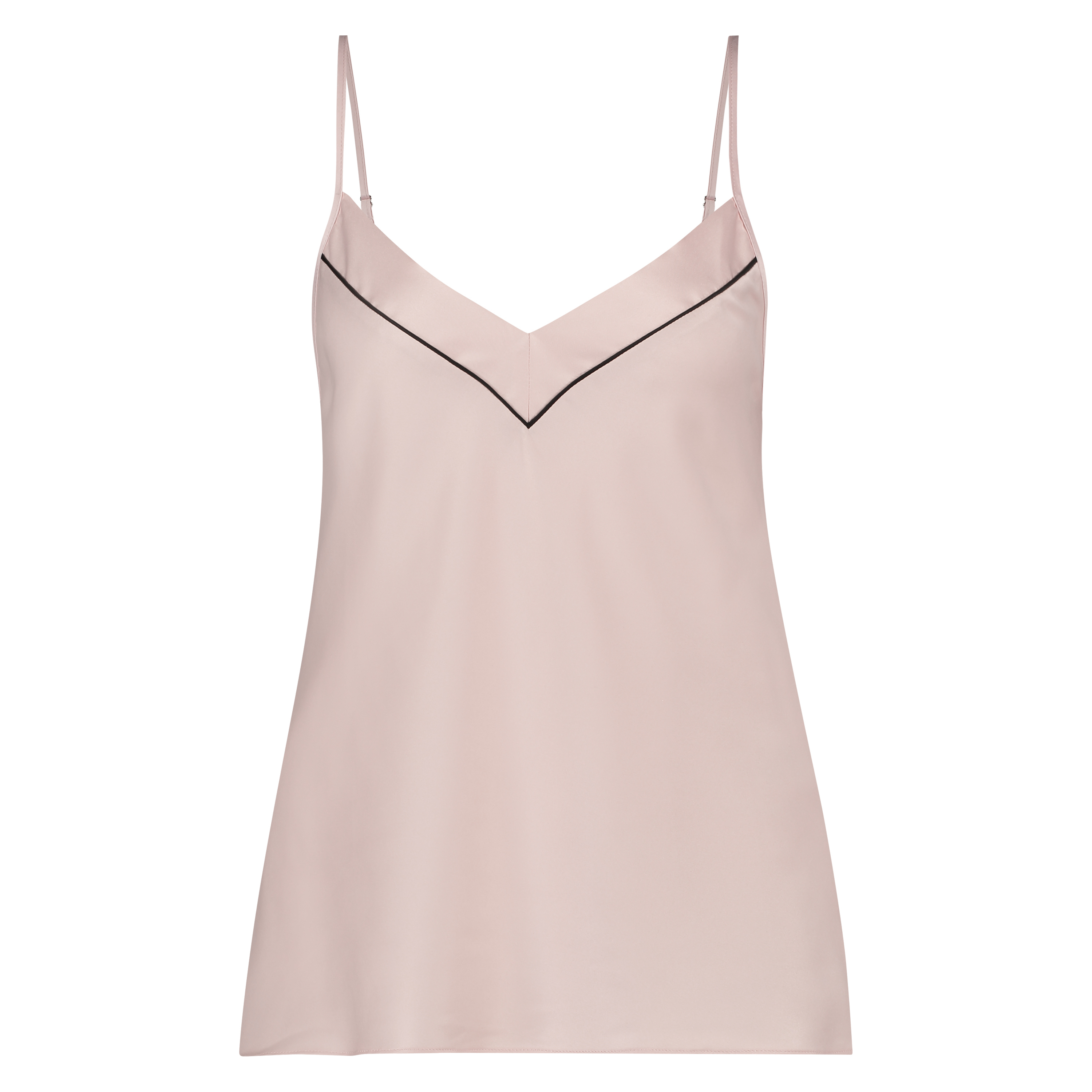 Satin top Bow, Lyserød, main