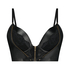 Talia formst&oslash;bt longline push-up-b&oslash;jle-bh, Sort