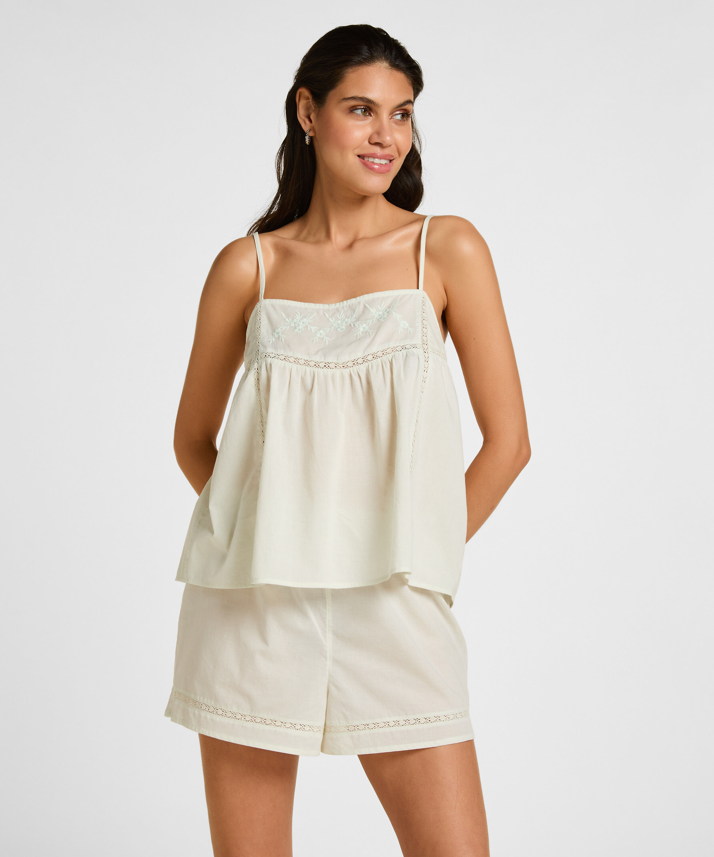 Pyjamas Shorts, Grøn