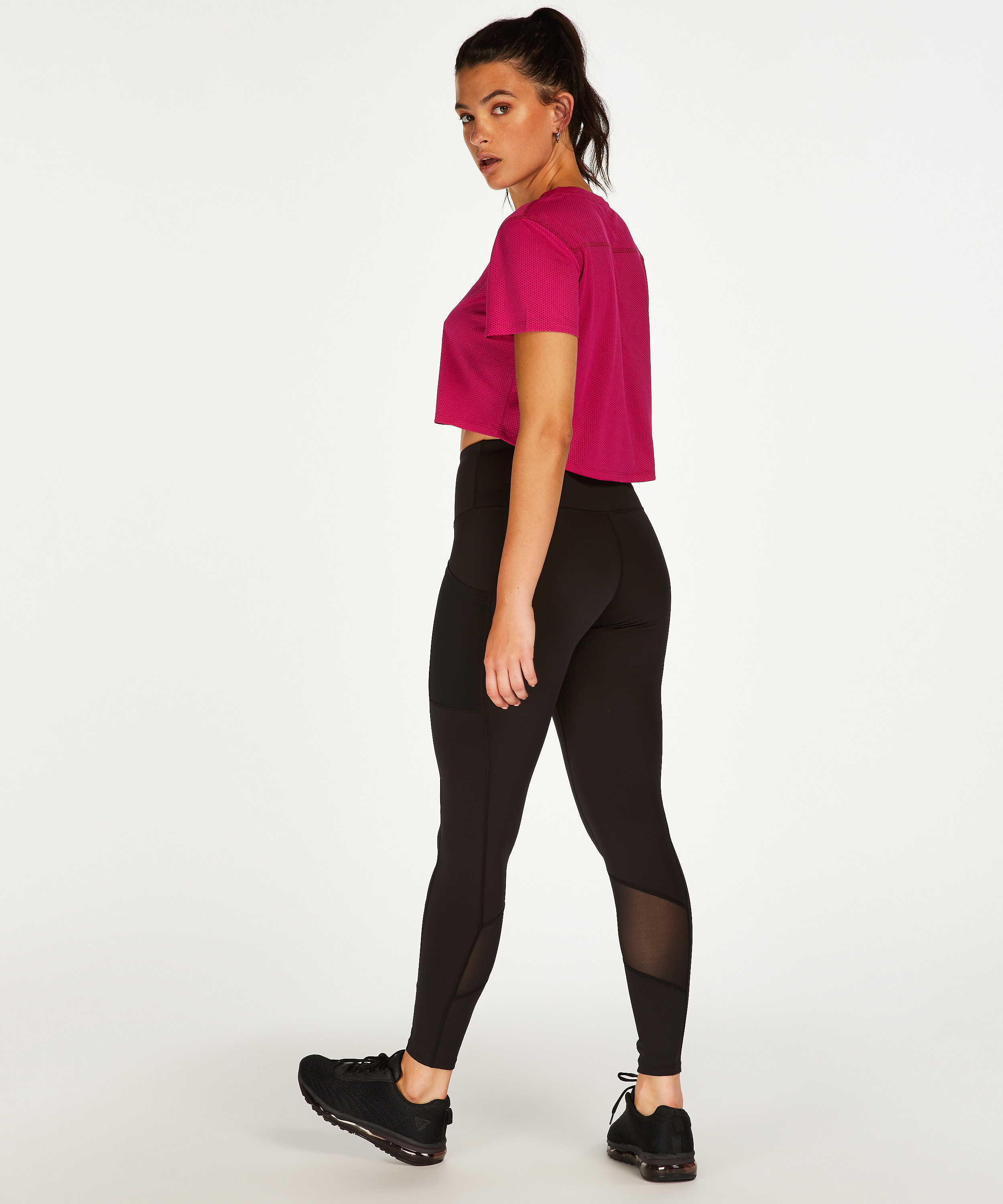 HKMX Croptop Mesh, Lyser&oslash;d, main