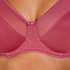Ikke-formstøbt minimizer bøjle-bh Nina, Lyserød
