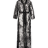 Kimono Allover Lace, Sort