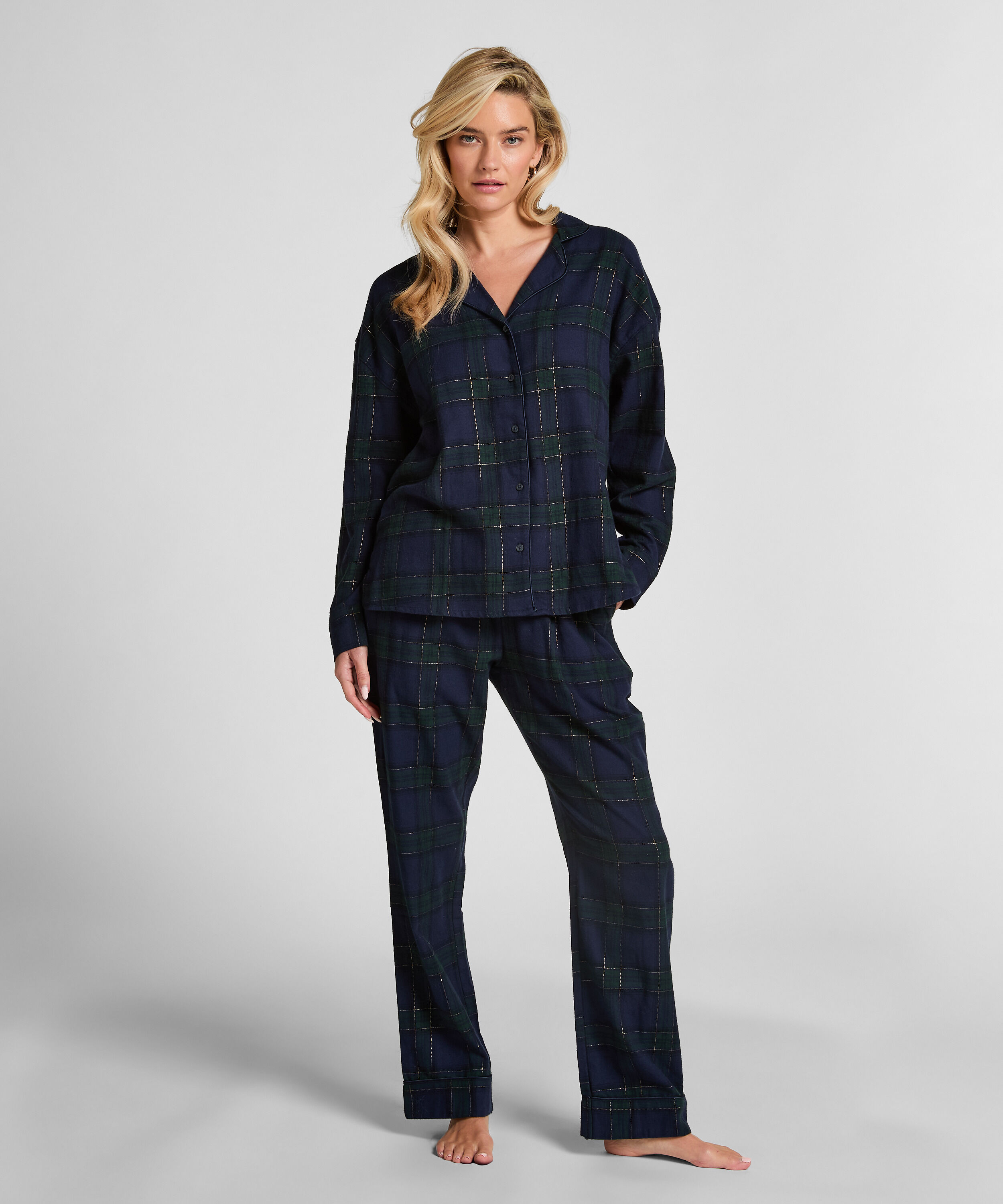 Pyjamasbukser af flonel