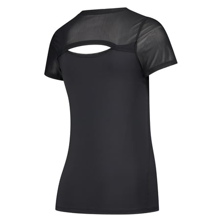 HKMX-sportsshirt med &aring;ben ryg, Sort