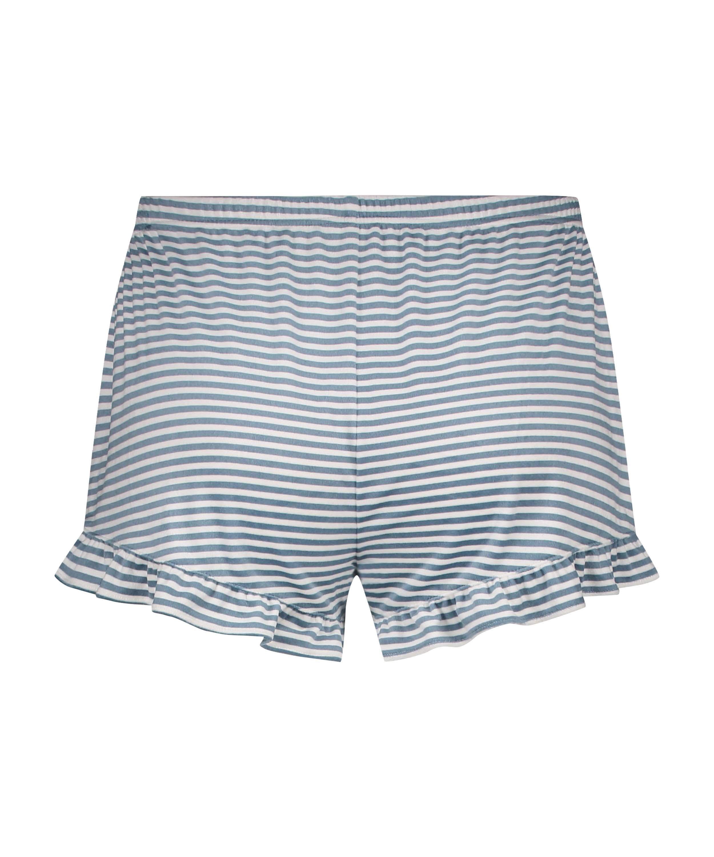 Shorts Velourflæse, blå, main