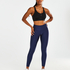 HKMX High Waisted Sportlegging Shine, bl&aring;