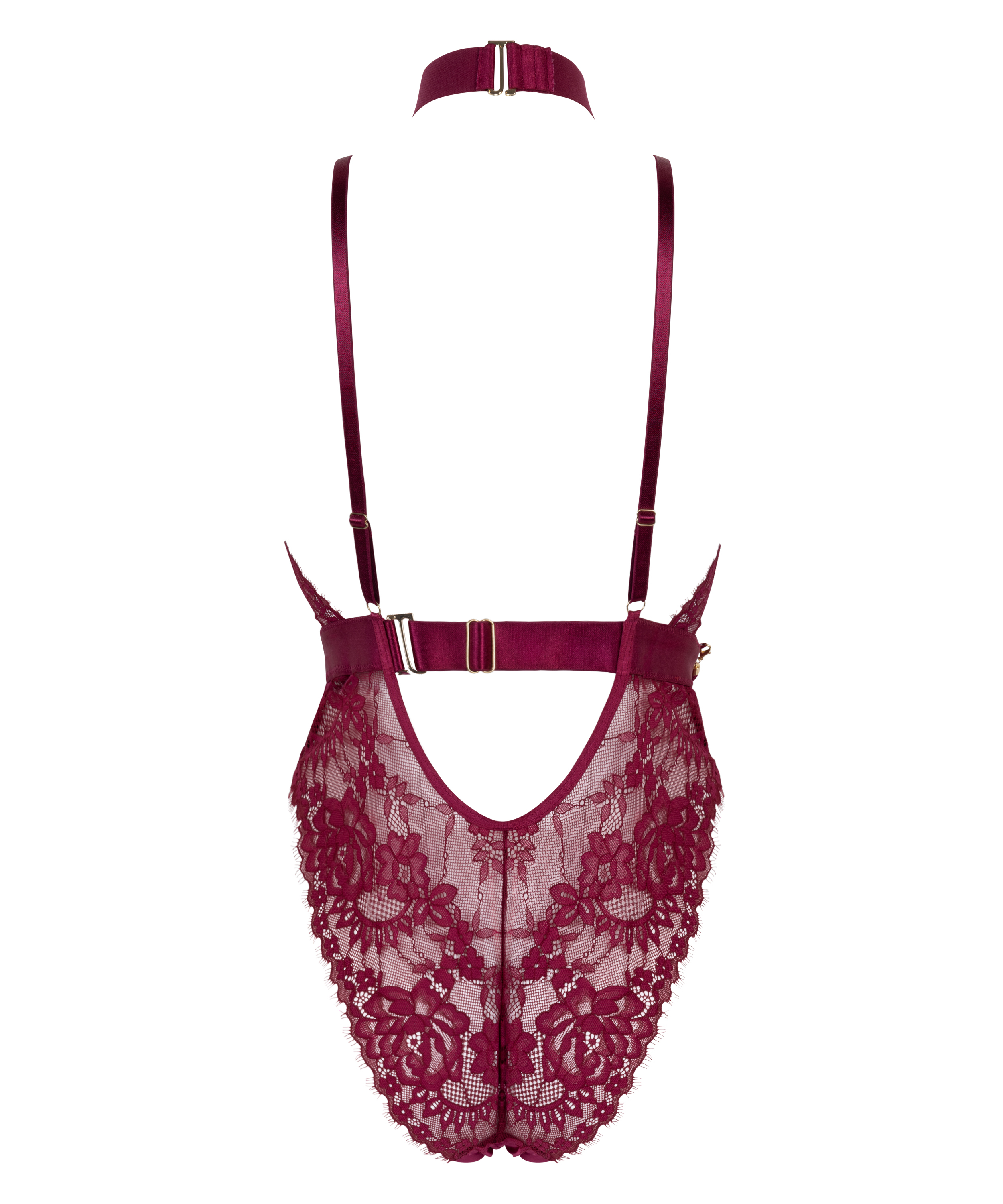 Private body åbent skridt Brandy, Rød, main