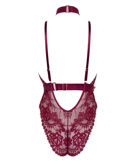 Private body åbent skridt Brandy, Rød