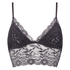 Fancy longline-bralette, Grå
