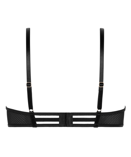 Ikke-formstøbt bøjle-bh Rhys, Sort