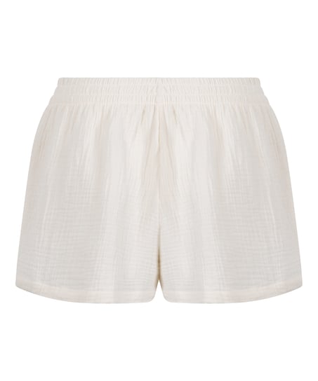 Muslin shorts, Hvid