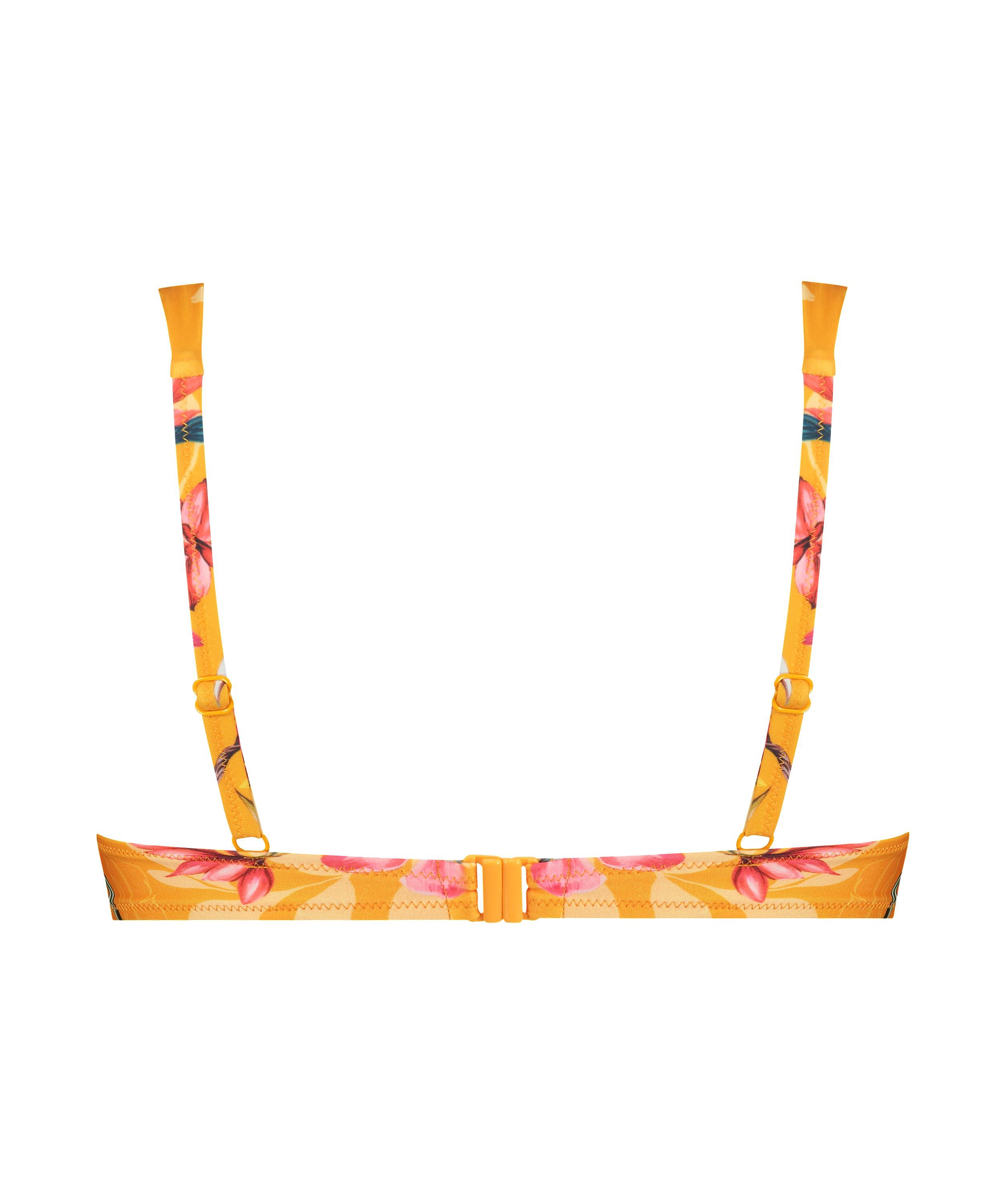 Bikinitop med formst&oslash;bt b&oslash;jle Orchid, Gul, main