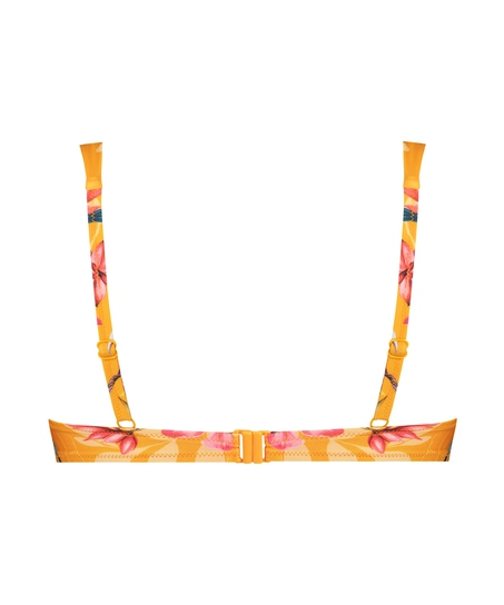 Bikinitop med formst&oslash;bt b&oslash;jle Orchid, Gul