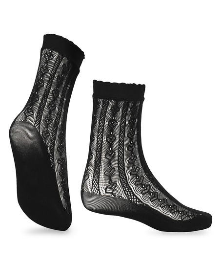 1 par modestrømper, Sort