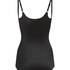 Opstrammende body i scuba-stof, sort