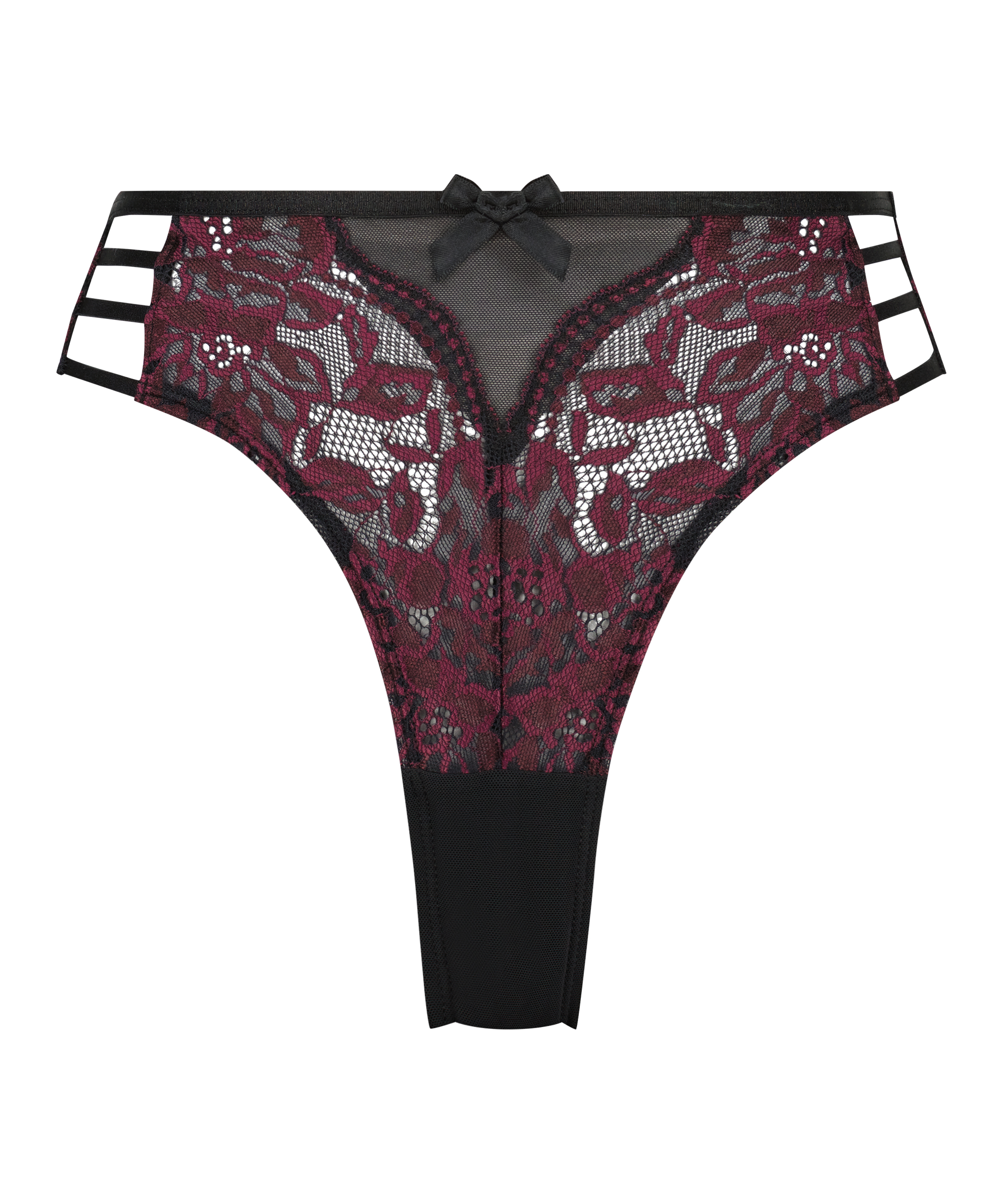 H&oslash;jtaljet brasiliansk trusse Astrid, sort, main