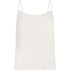 Cami Satin Minimal, Hvid