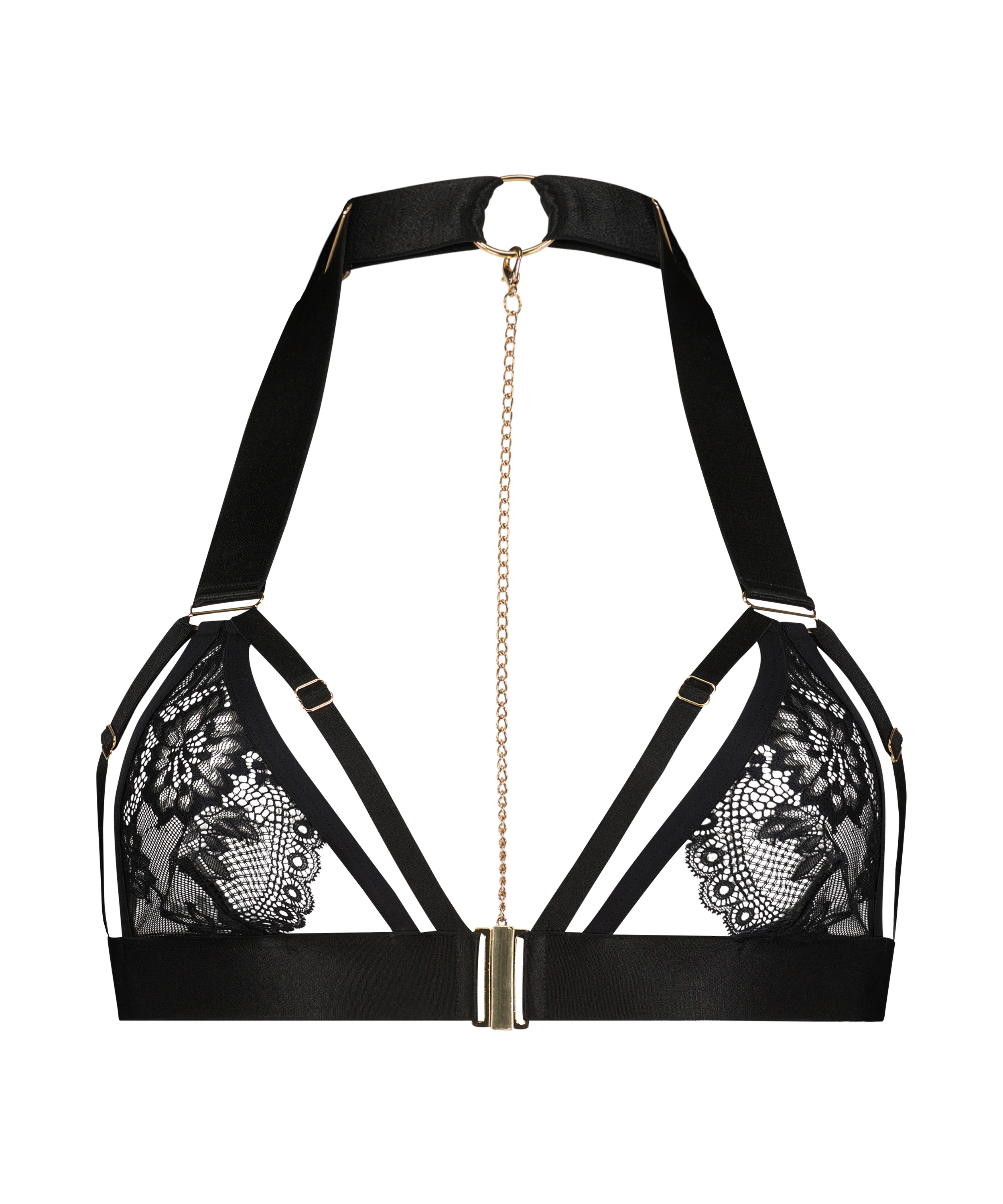 Bralette Clementine, Sort, main