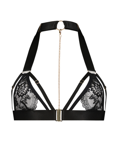 Bralette Clementine, Sort