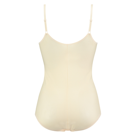 Opstrammende body i scuba-stof - Level 3, Beige