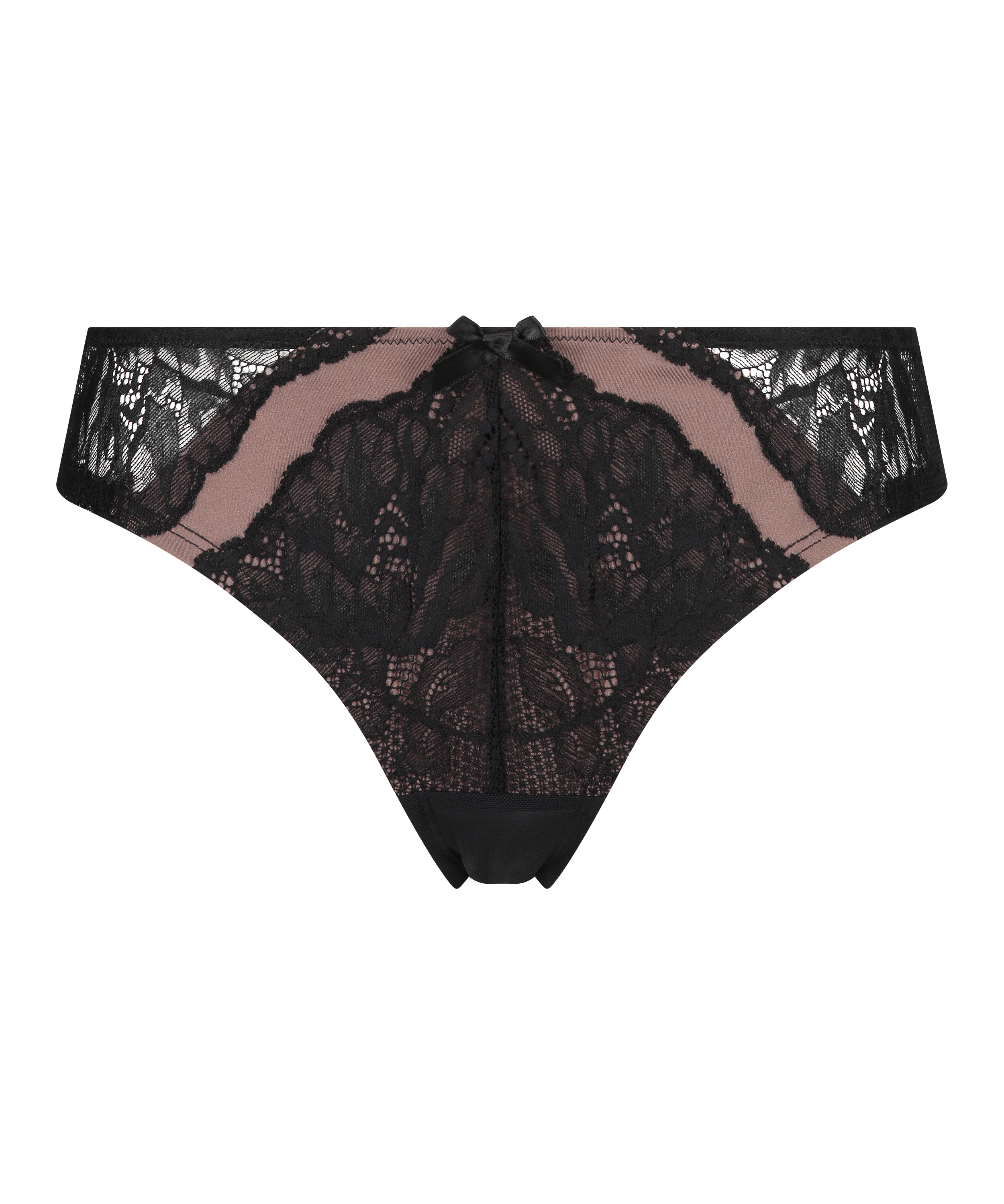 Brasiliansk trusse med h&oslash;j benudsk&aelig;ring Kimberley, sort, main