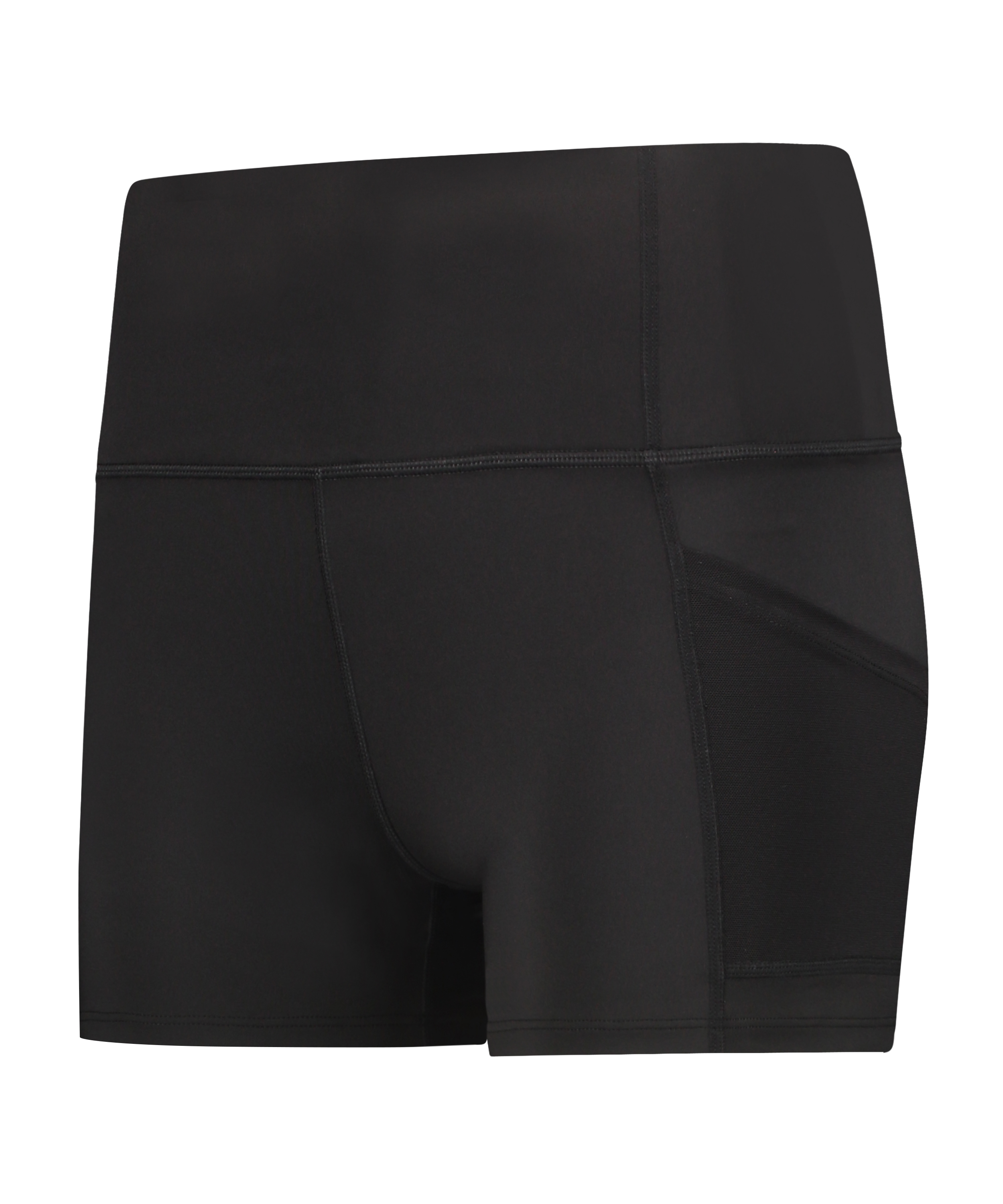 HKMX Shorts med h&oslash;j talje Oh My Squat, Sort, main
