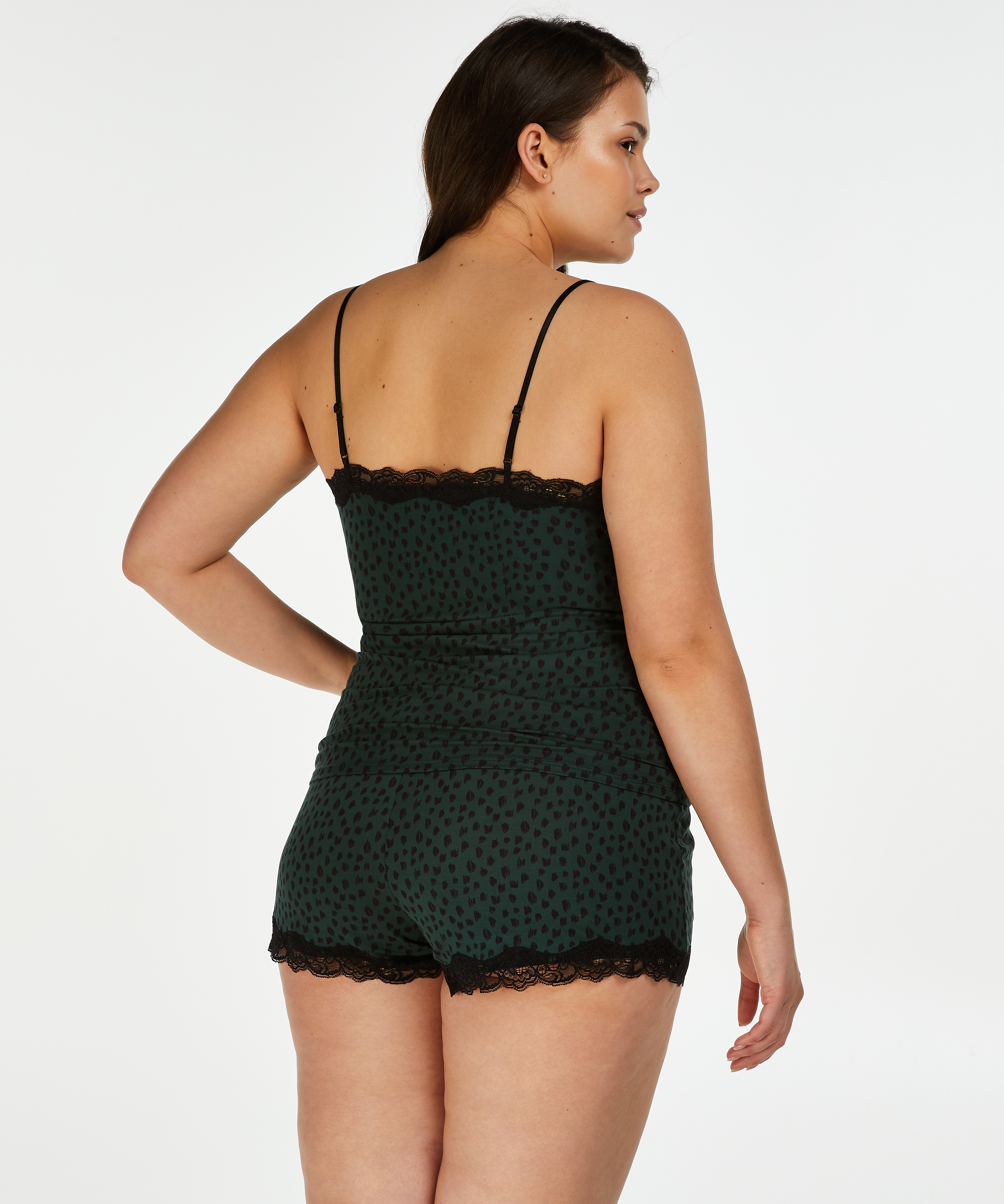 Pyjamassæt, grøn, main