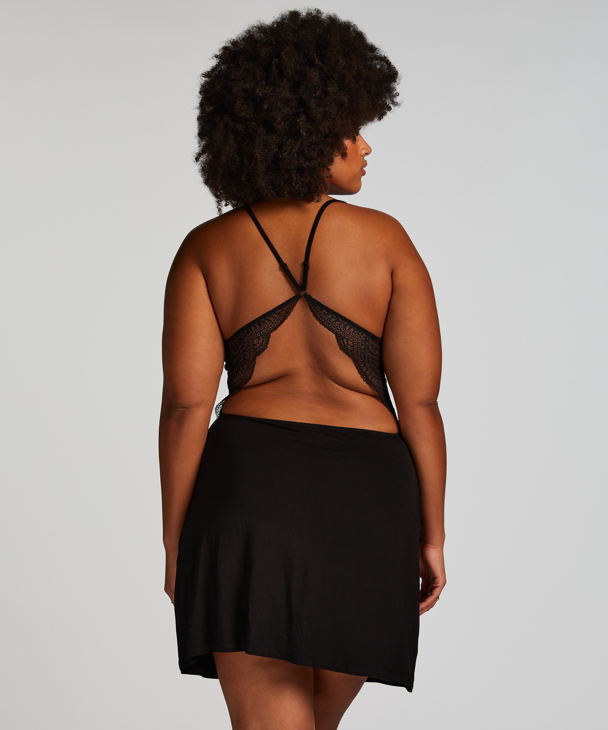 Nova Natkjole Jersey, Sort, main