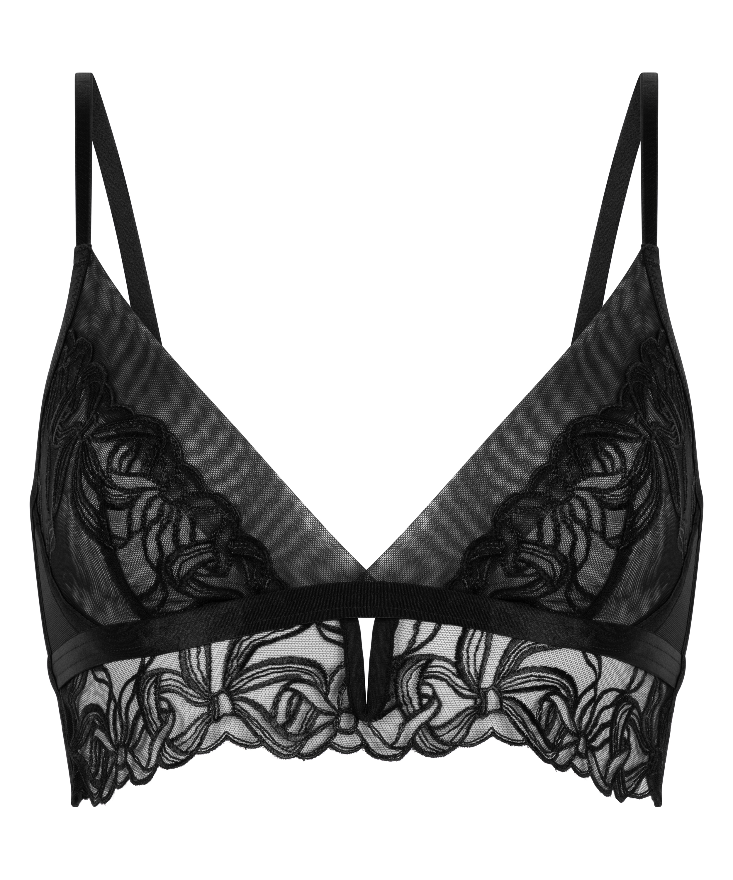 Bralette Beau, Sort, main