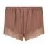 Shorts Satin, Brown