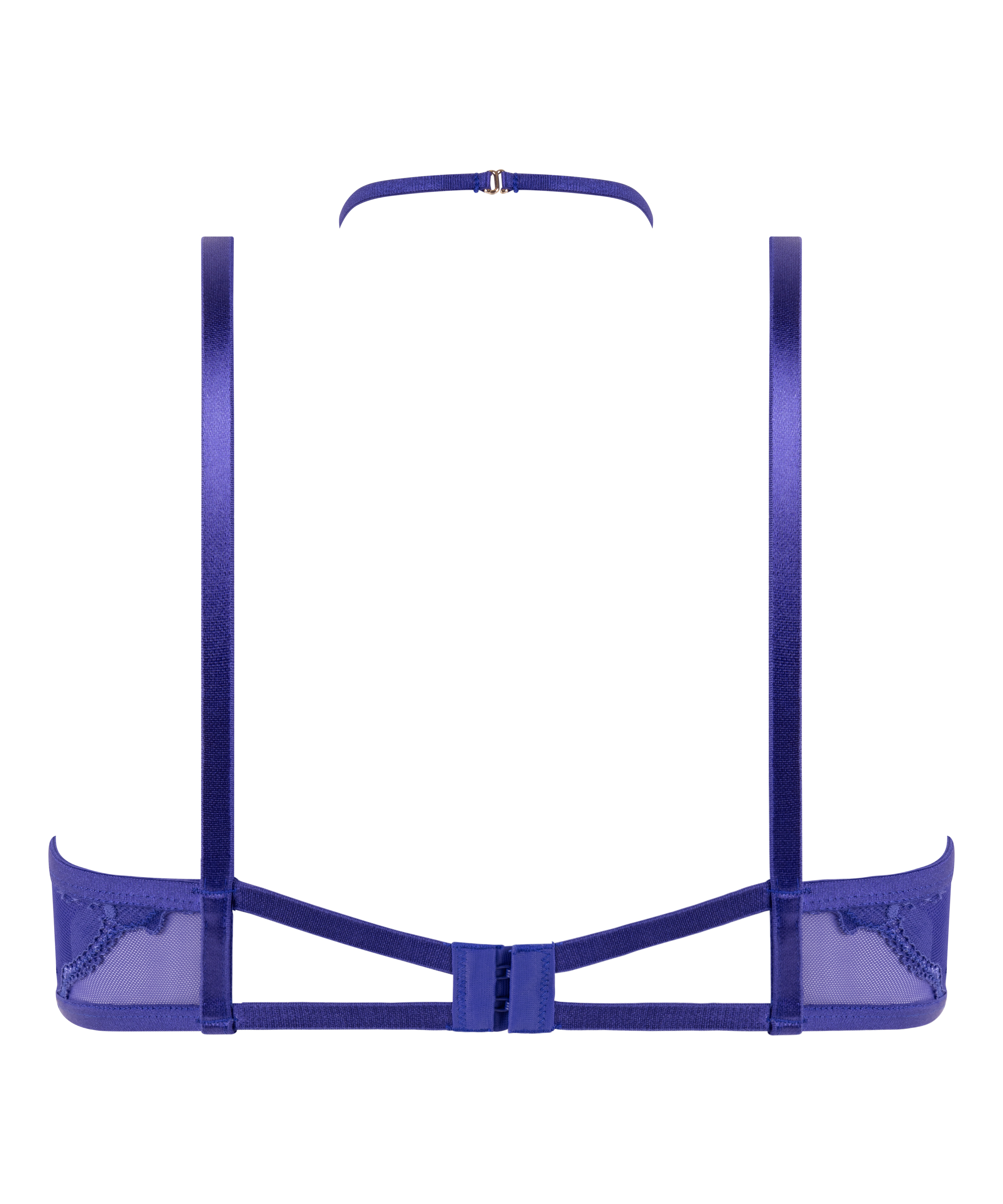 Amari ikke-formstøbt bøjle-bh, Blå, main