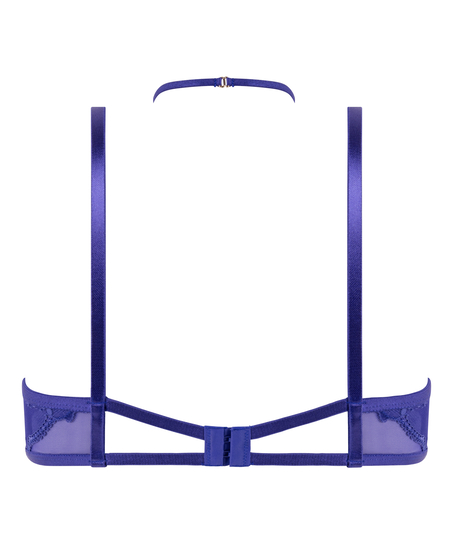 Amari ikke-formstøbt bøjle-bh, Blå