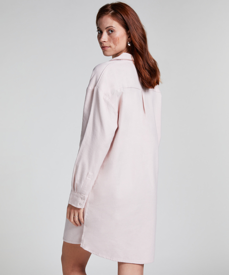 Natkjole flonel, Lilla