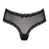 Brasiliansk trusse V-shape Mesh, Sort
