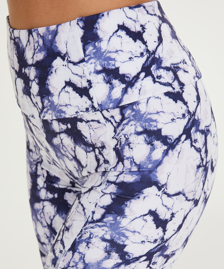 HKMX højtaljede shorts, hvid