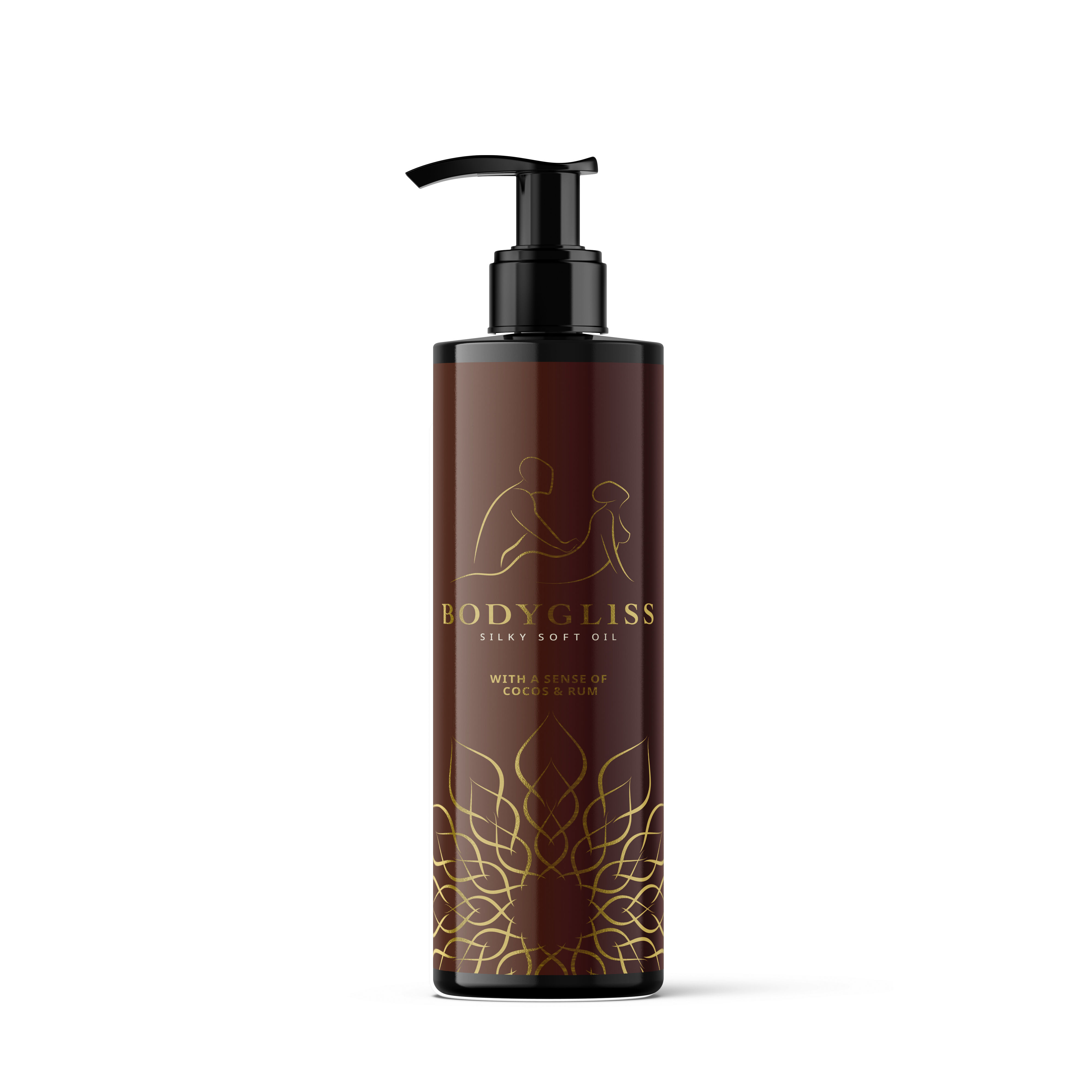 BodyGliss - Massageolie med kokos og rom 15 ml, Hvid