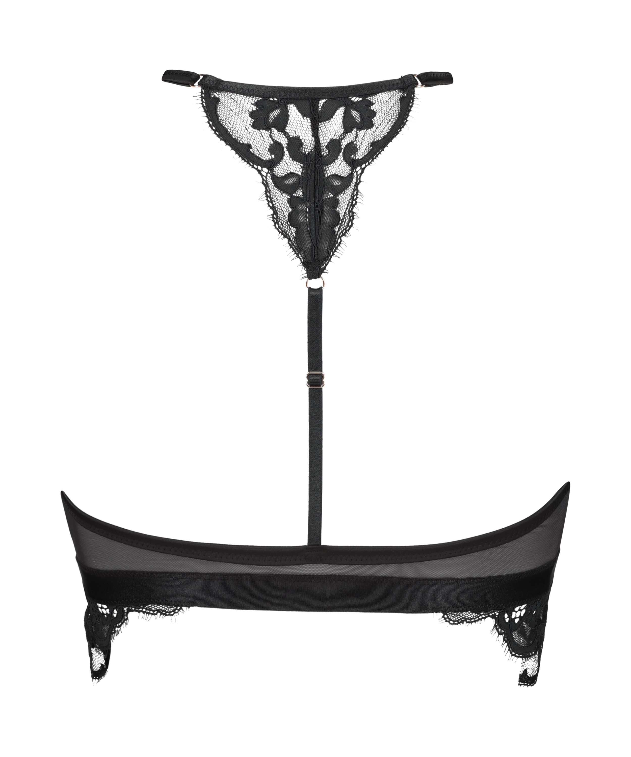 Bralette Genevieve, Sort, main