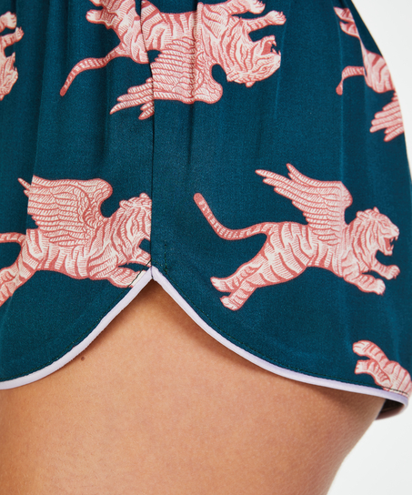 Shorts v&aelig;vet, Bl&aring;