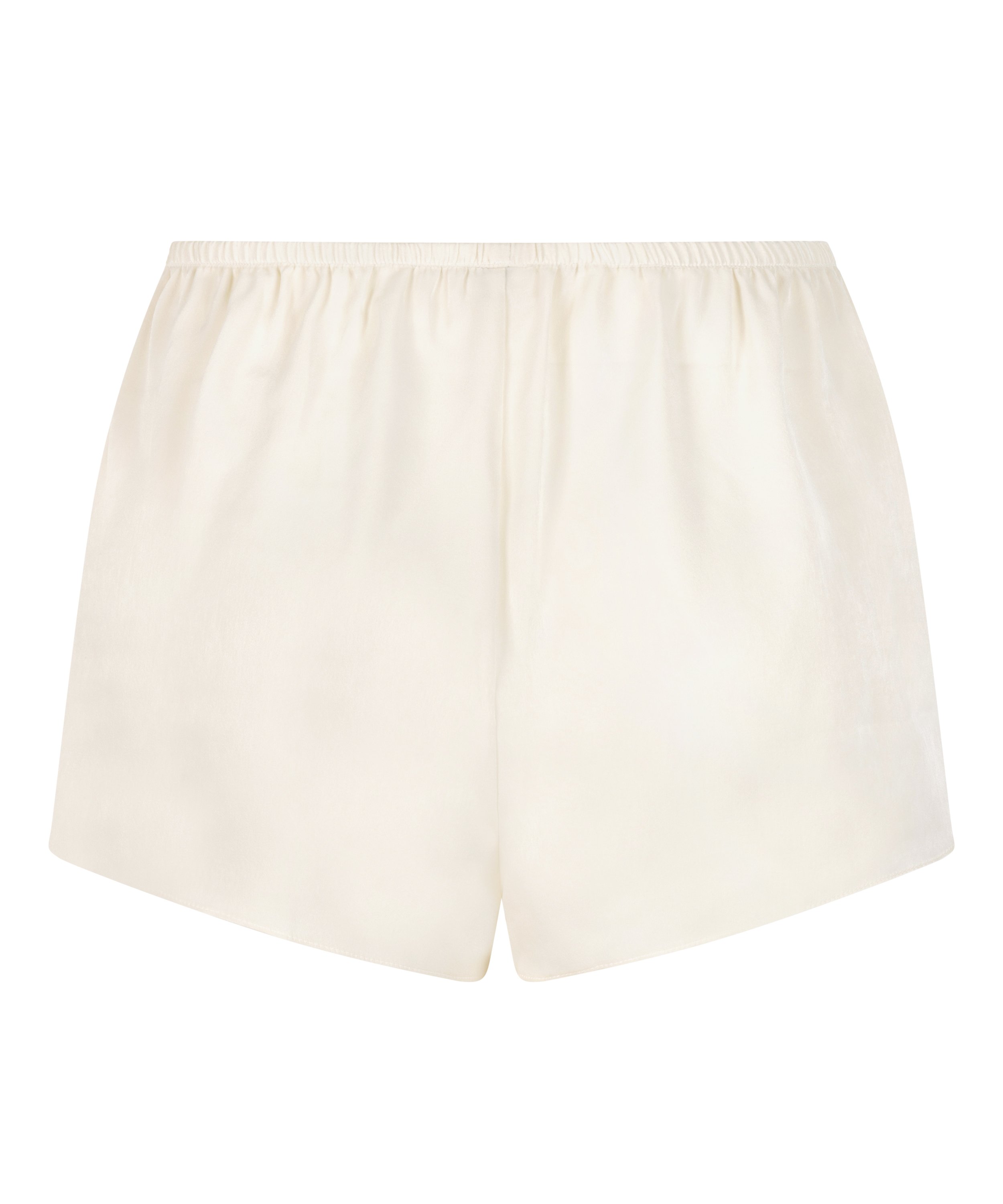 Shorts Satin Minimal, Hvid, main